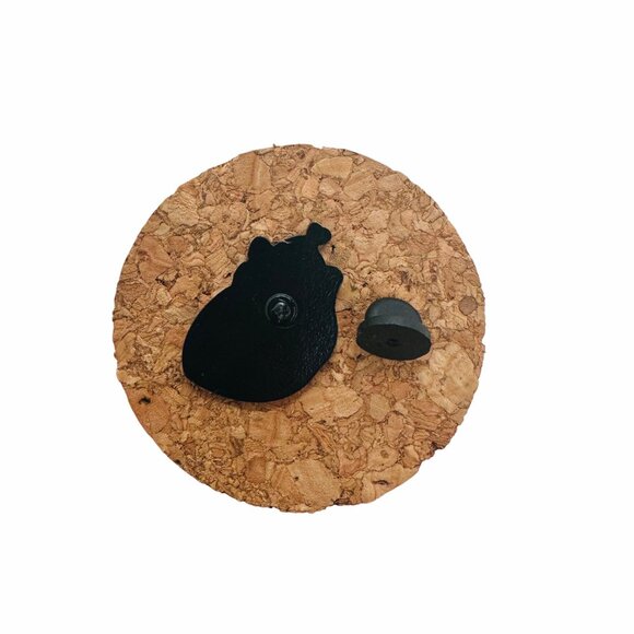 ✨Anatomical Human Heart Shape Enamel Pin Brooch  Pink Blue Trans Heart Pride - Picture 4 of 6